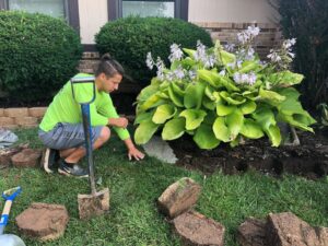 Landscaping Retaining Wall Rebuild - Greener Designs Landscaping