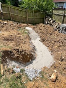Greener Designs Landscaping St. Louis and St. Charles Retaining Wall for Pool Rebuild