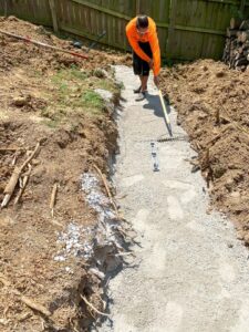 Greener Designs Landscaping St. Louis and St. Charles Retaining Wall for Pool Rebuild