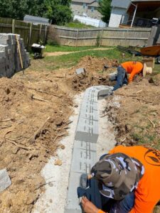 Retaing Wall and Drain Repair Greener Designs Landscaping234184821 377083137184791 9056567117541147345 n